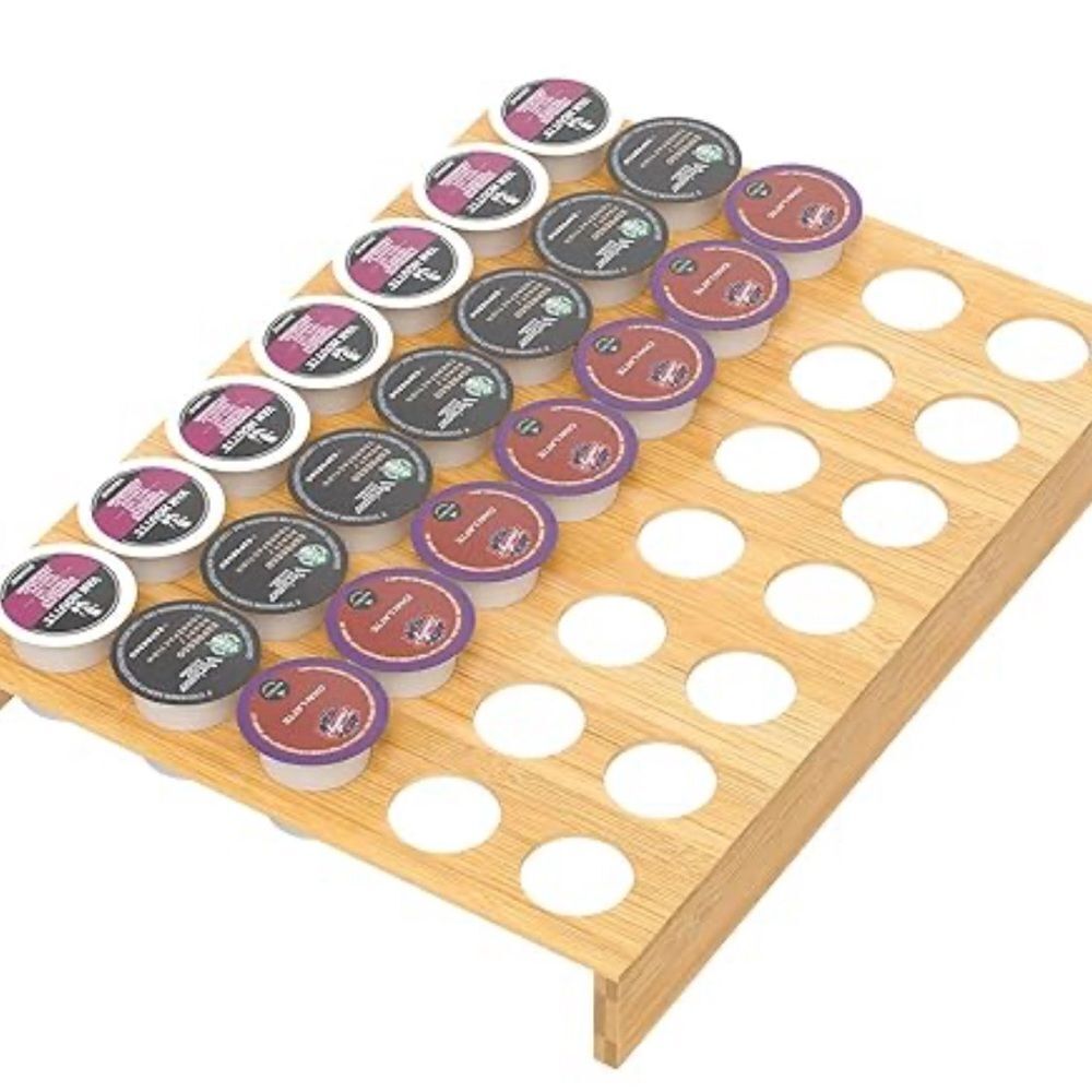 Bulkpanda Bamboo K CUP Holder Drawer